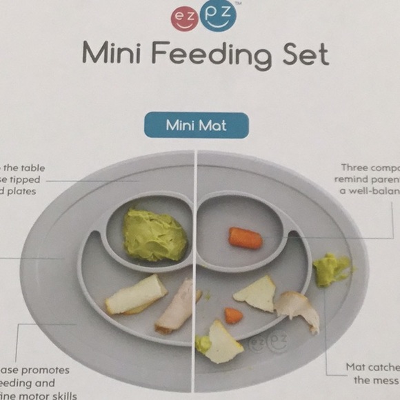 Mini Feeding Set, 12 Months, Toddler. Unisex. Toxin Free, Suctions to Table. - Picture 4 of 6